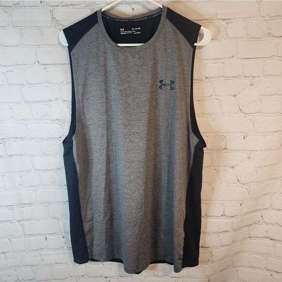 Men's Under Armour "fitted" heatgear tank top, size XL - Picture 1 of 4